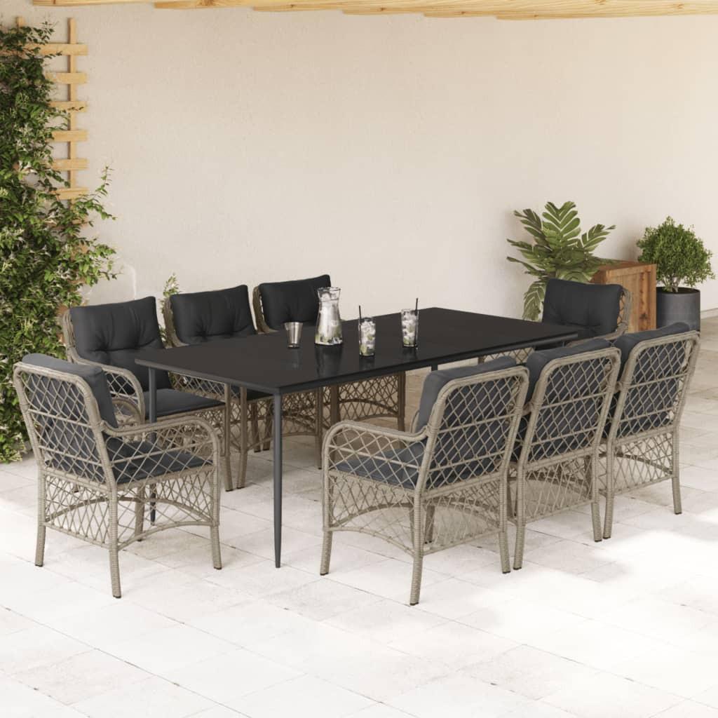 VidaXL Garten essgruppe poly-rattan