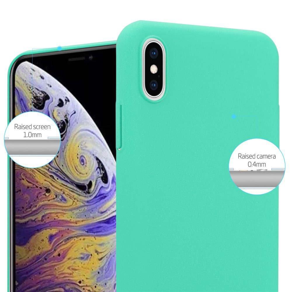 Cadorabo Hülle für Apple iPhone XS MAX Hard Case in Frosted Optik