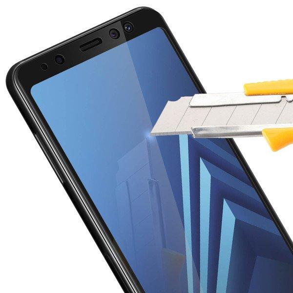 Avizar Displayschutz Samsung Galaxy A8 Schwarz