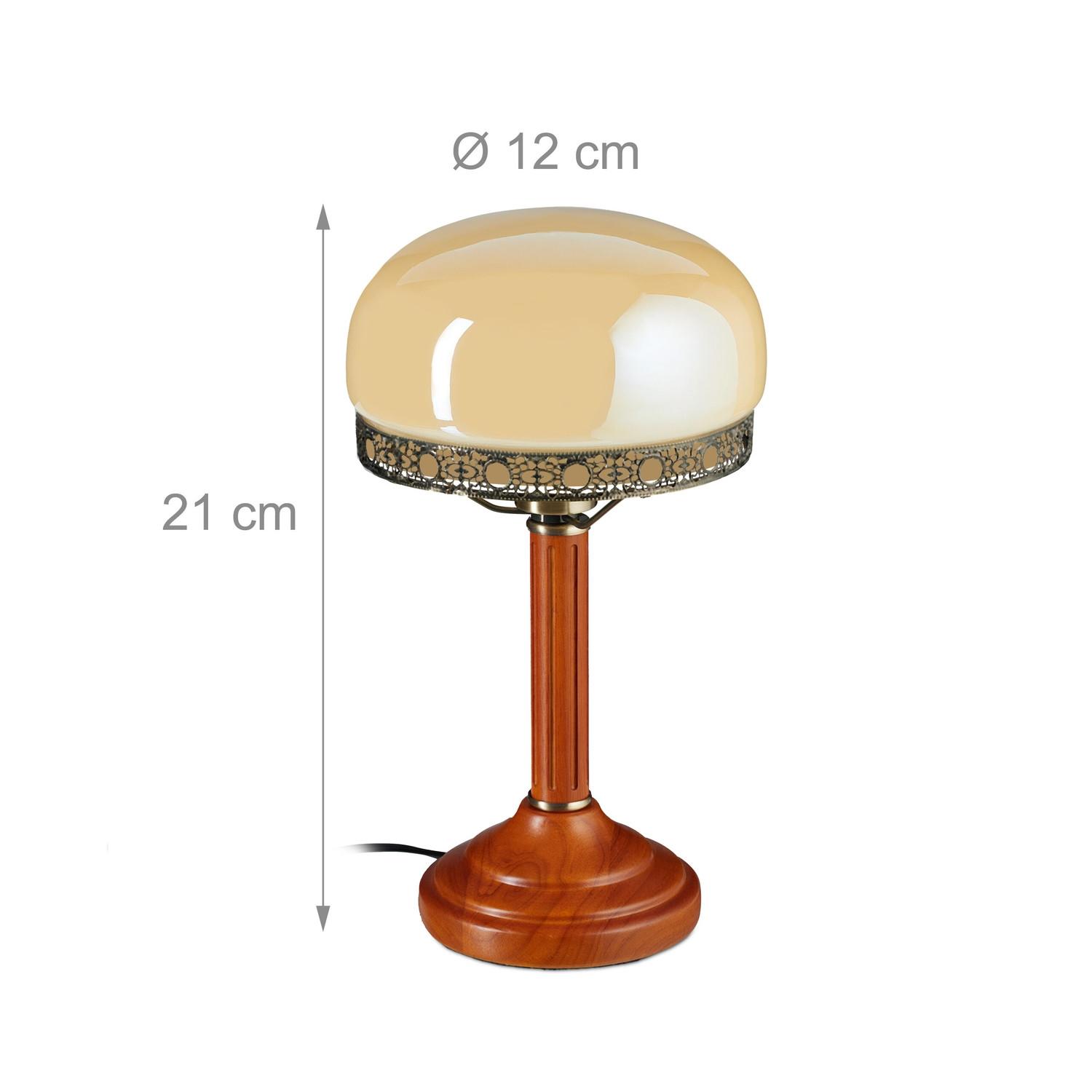 B2X Tischlampe im antiken Stil Beige