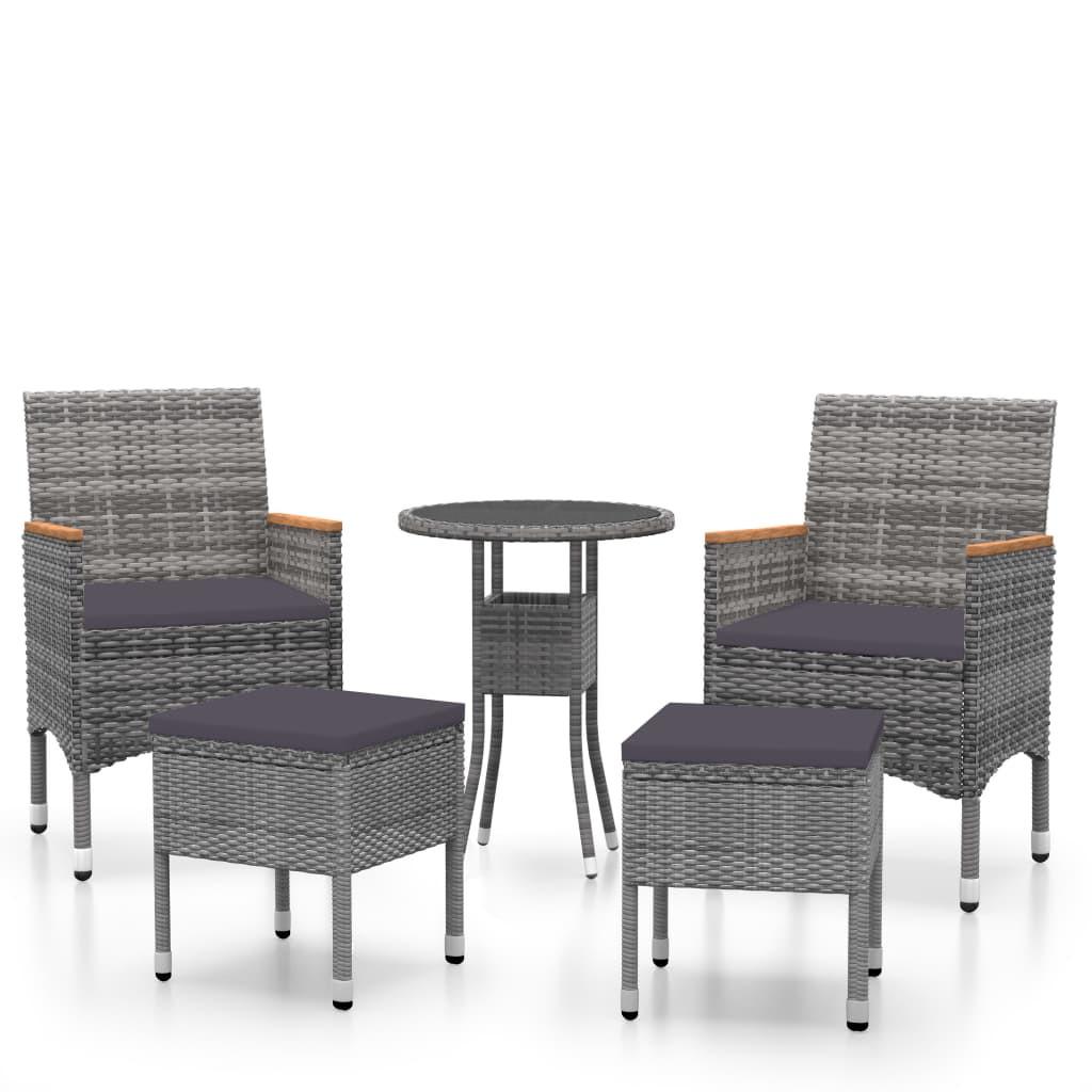 VidaXL Garten-lounge-set poly-rattan