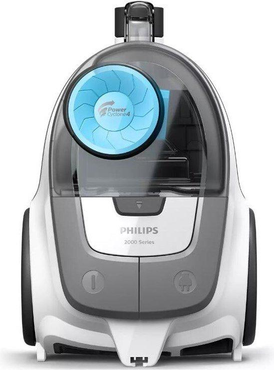 PHILIPS Bodenstaubsauger XB212219, BlauWeiss