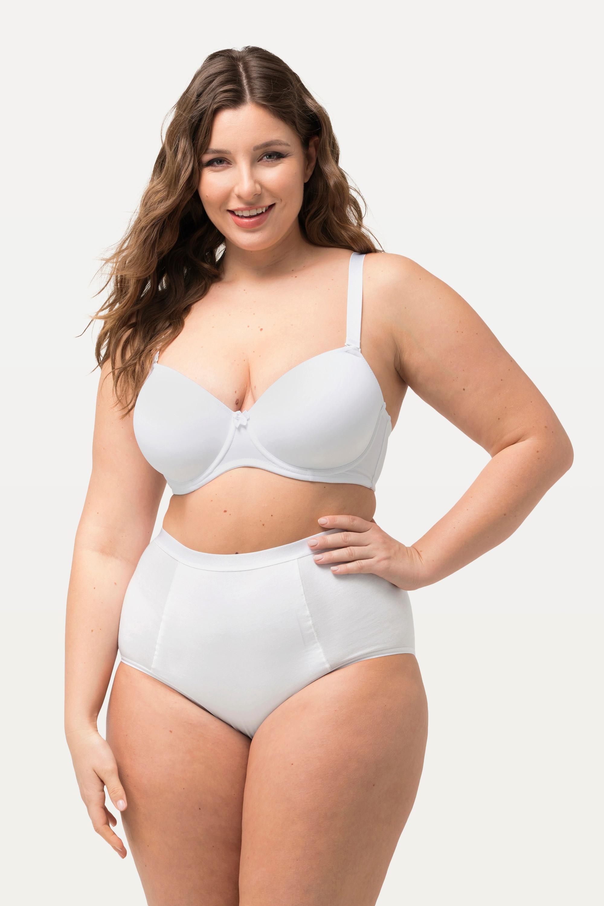 Ulla Popken Bodyforming-Taillenslip, Satinblenden, Shapewear