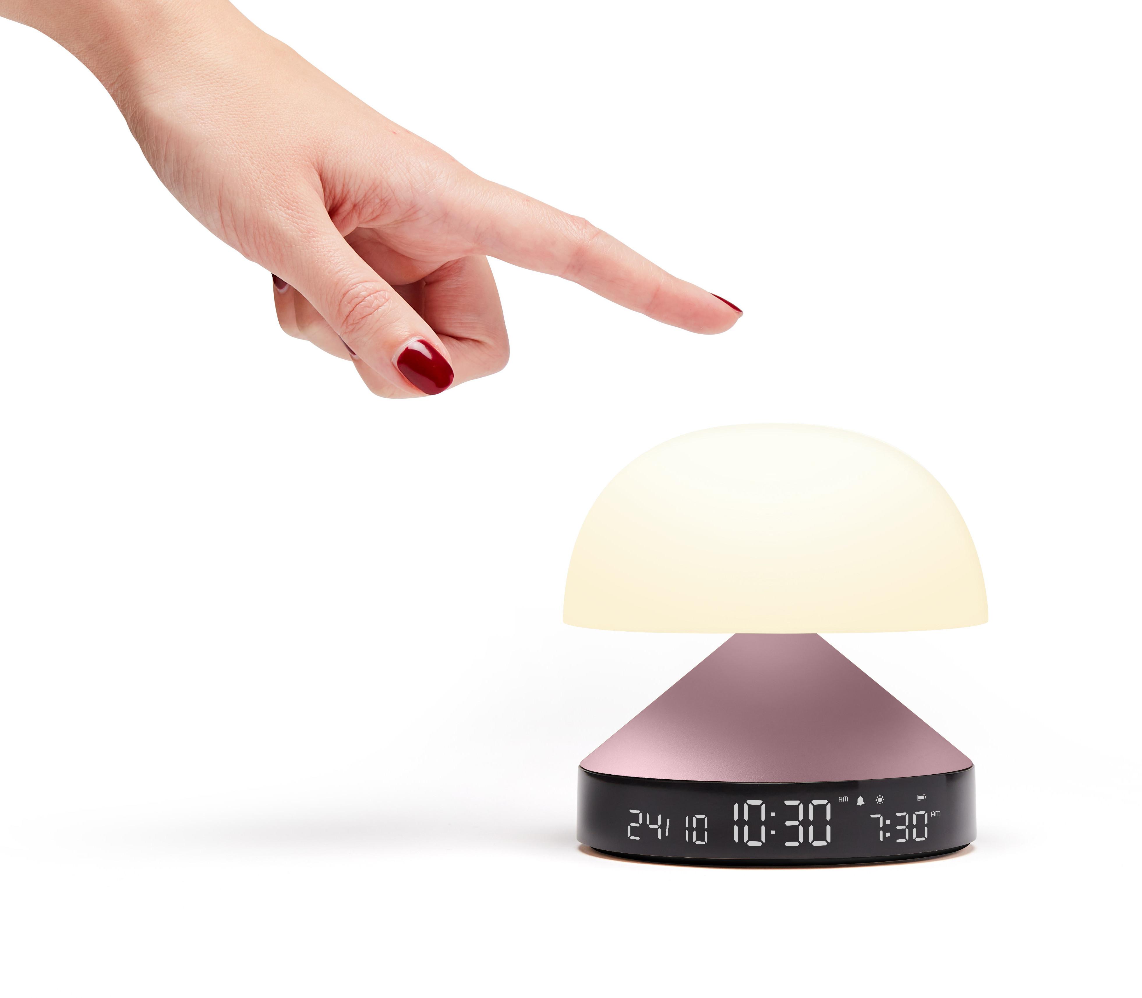 LEXON Lexon Mina Sunrise - Wecker mit Sonnenaufgangssimulation Rosa