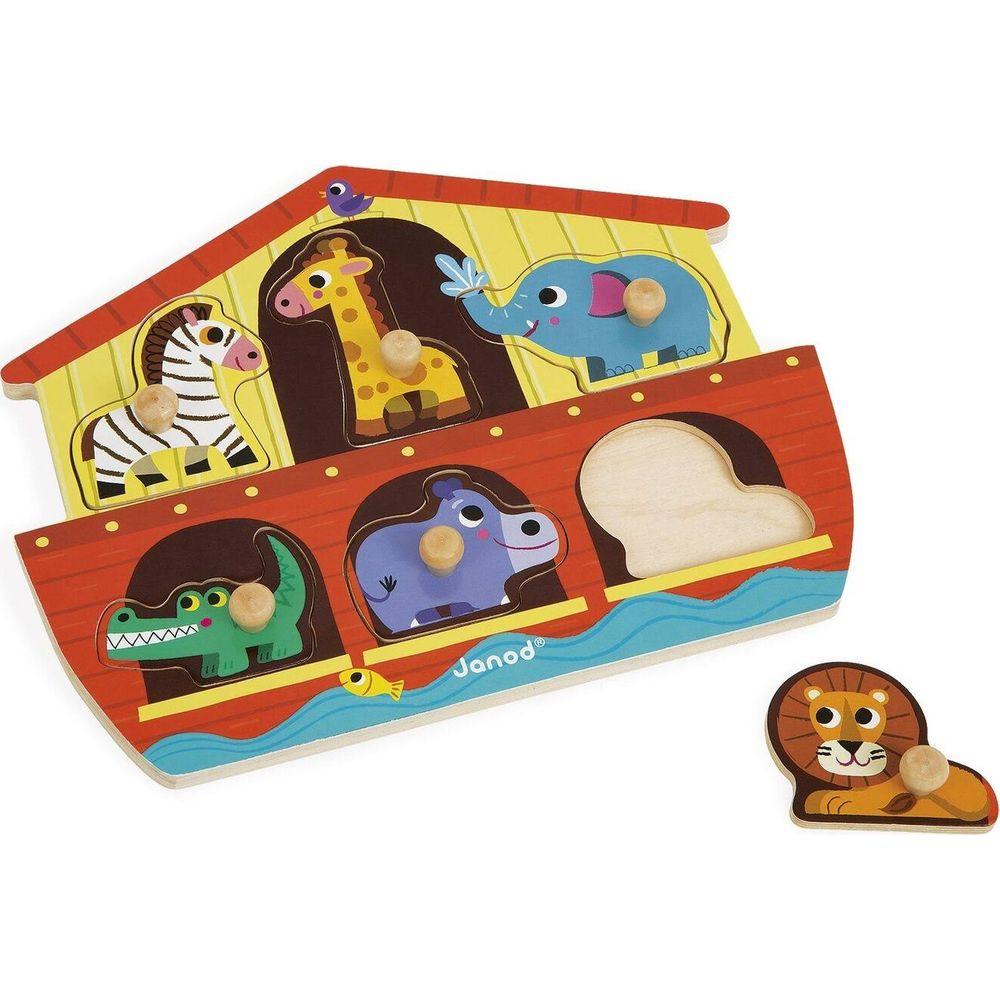 Janod 07062 Formpuzzle 6 Stück(e)