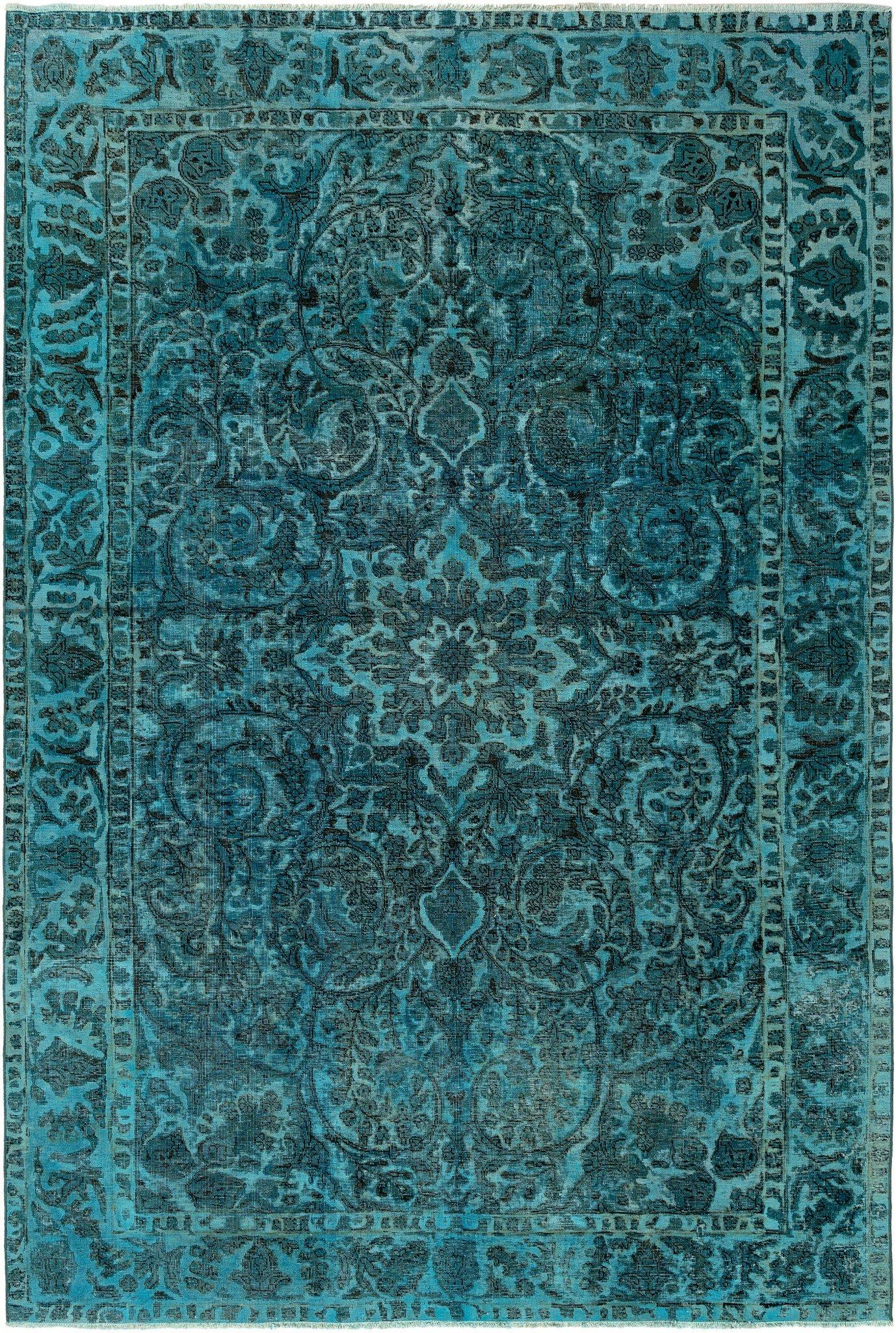 VIDAL Handgemachter Teppich Vintage Royal