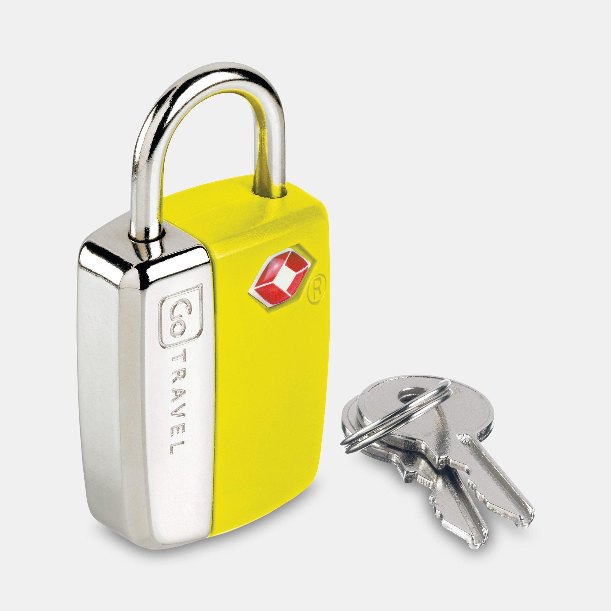 Go Travel Gepäckschloss mit Schlüssel Glo Travel Sentry Lock