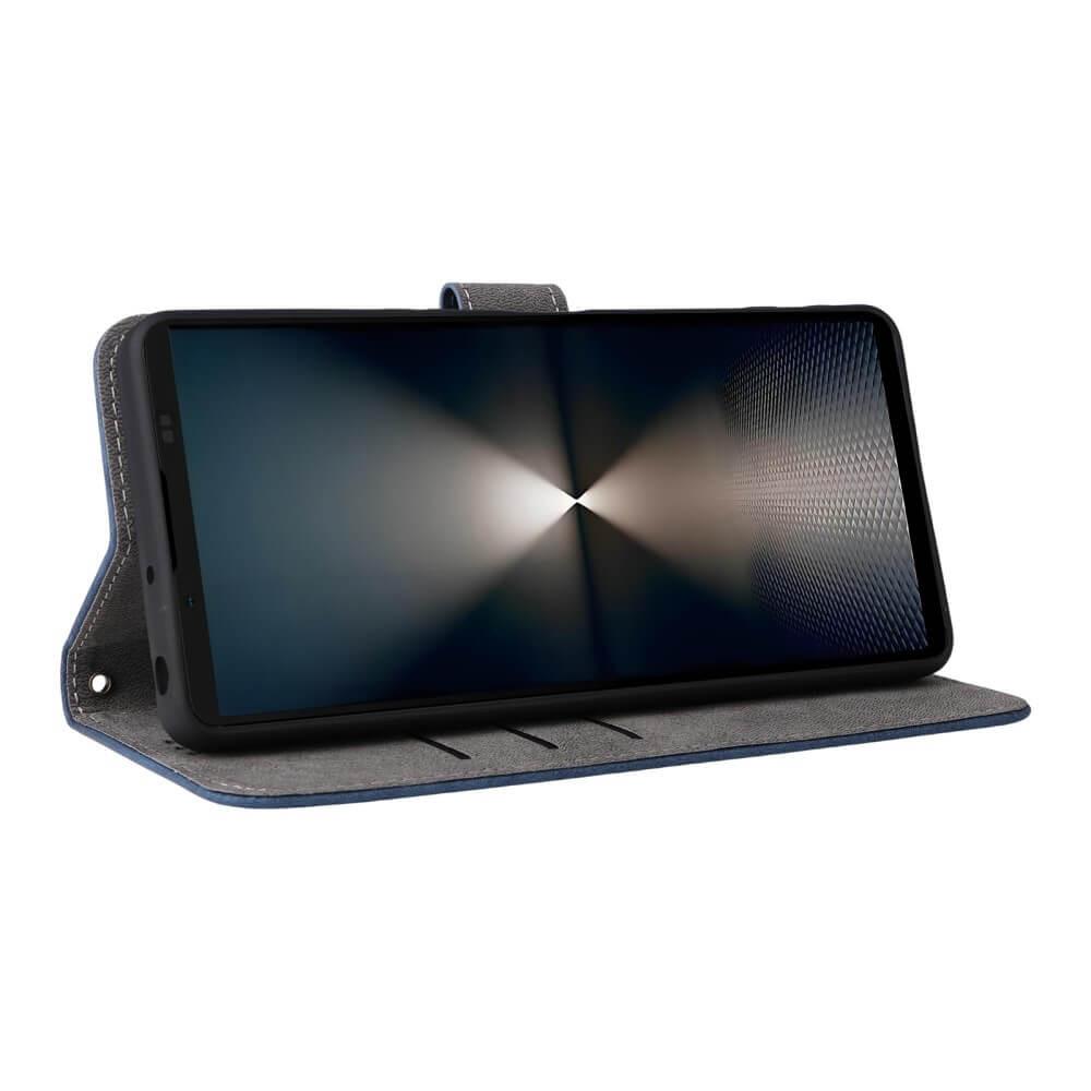 Cover-Discount Sony Xperia 1 VII - Ledertasche mit RFID Blocker