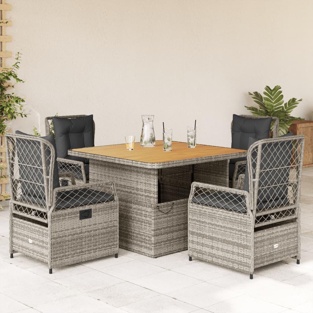 VidaXL Garten essgruppe poly-rattan