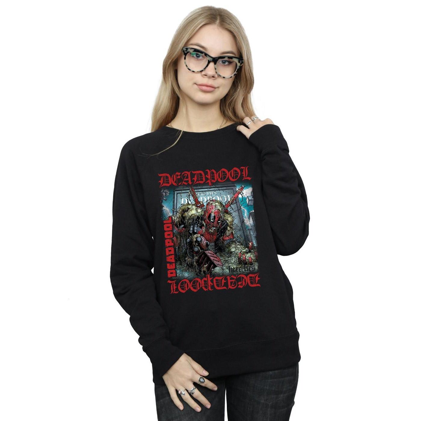 MARVEL Here Lies Deadpool Sweatshirt