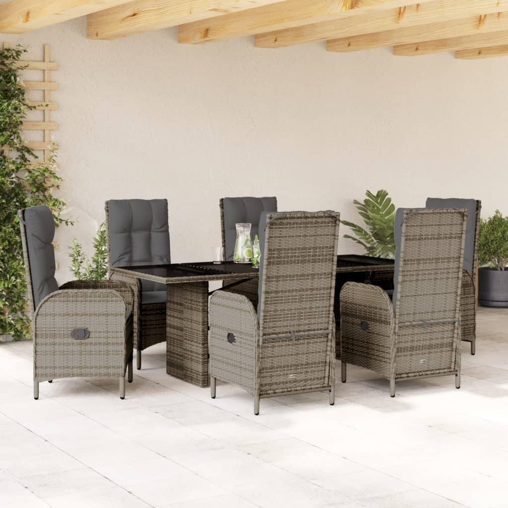 VidaXL Garten essgruppe poly-rattan