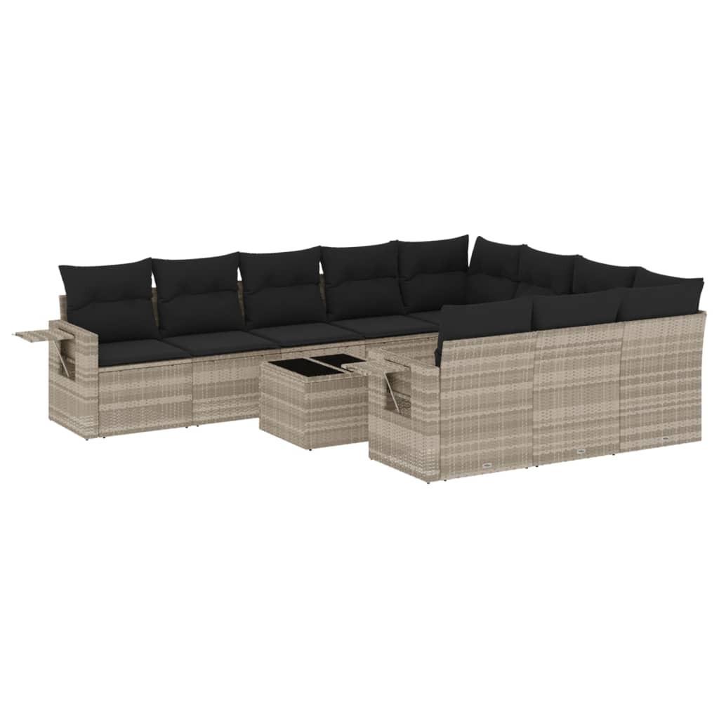 VidaXL Garten sofagarnitur poly-rattan
