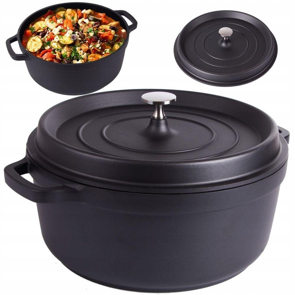Northio Eintopf mit Deckel - Aluminium - 6,6 l