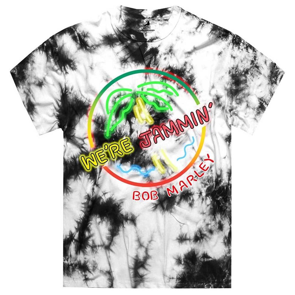 Bob Marley We're Jammin' Tie Dye T-Shirt
