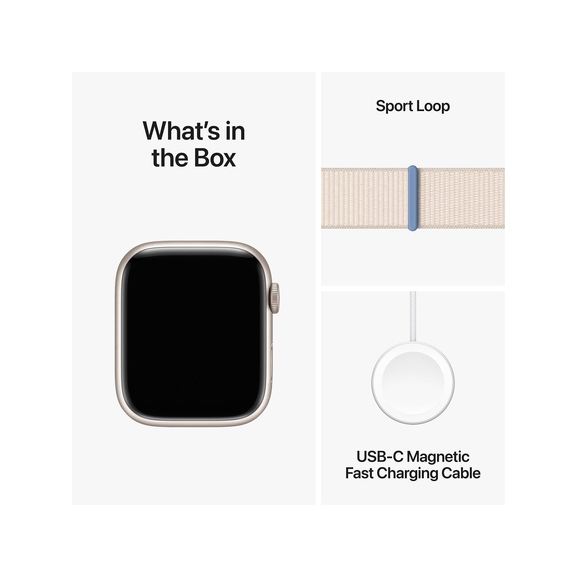 Apple Watch Series 9, Aluminium, GPS, 45mm Smartwatch