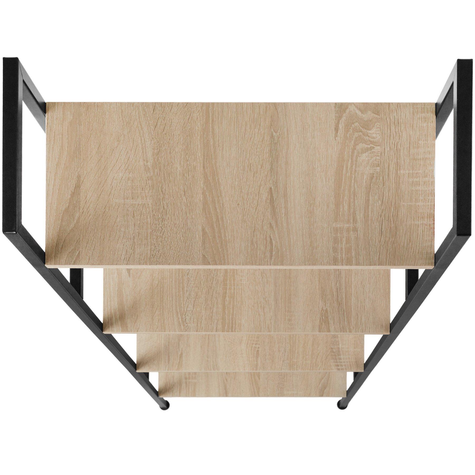 Tectake Leiterregal Liverpool 61,5 x 36,5 x 150cm