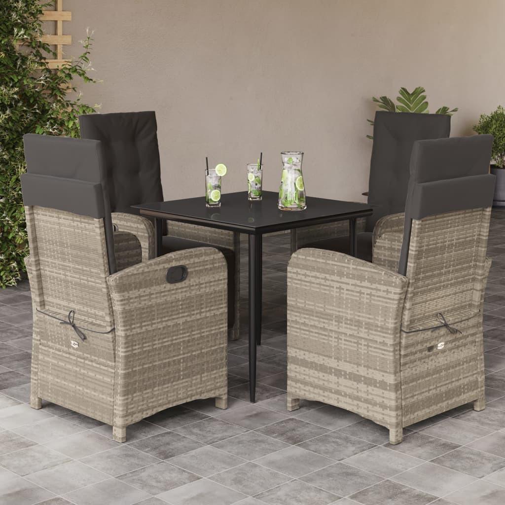 VidaXL Garten essgruppe poly-rattan