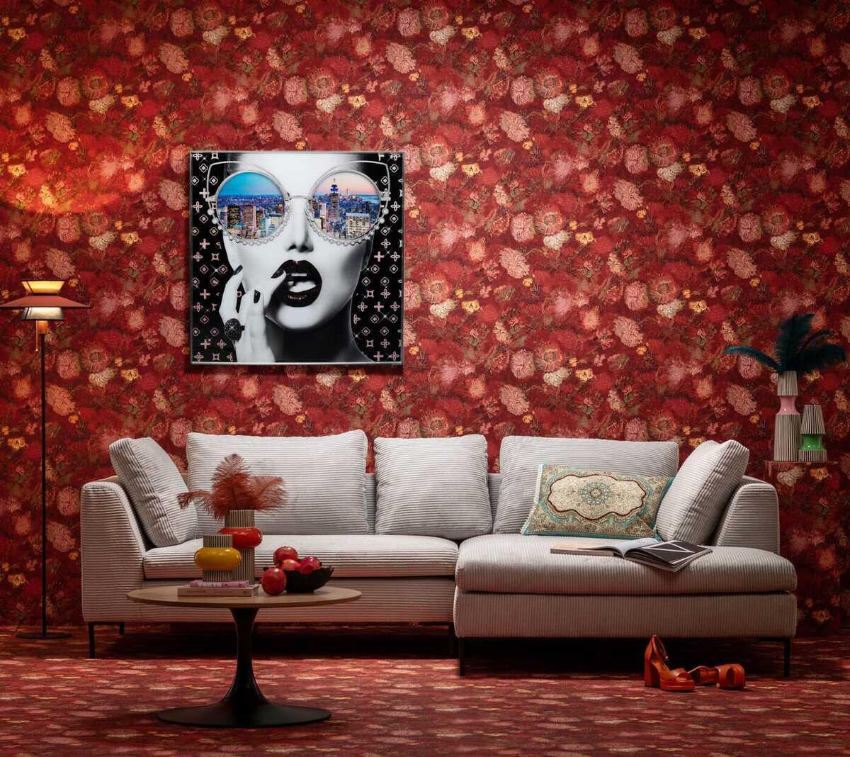 KARE Design Gerahmtes Bild NY View 120x120
