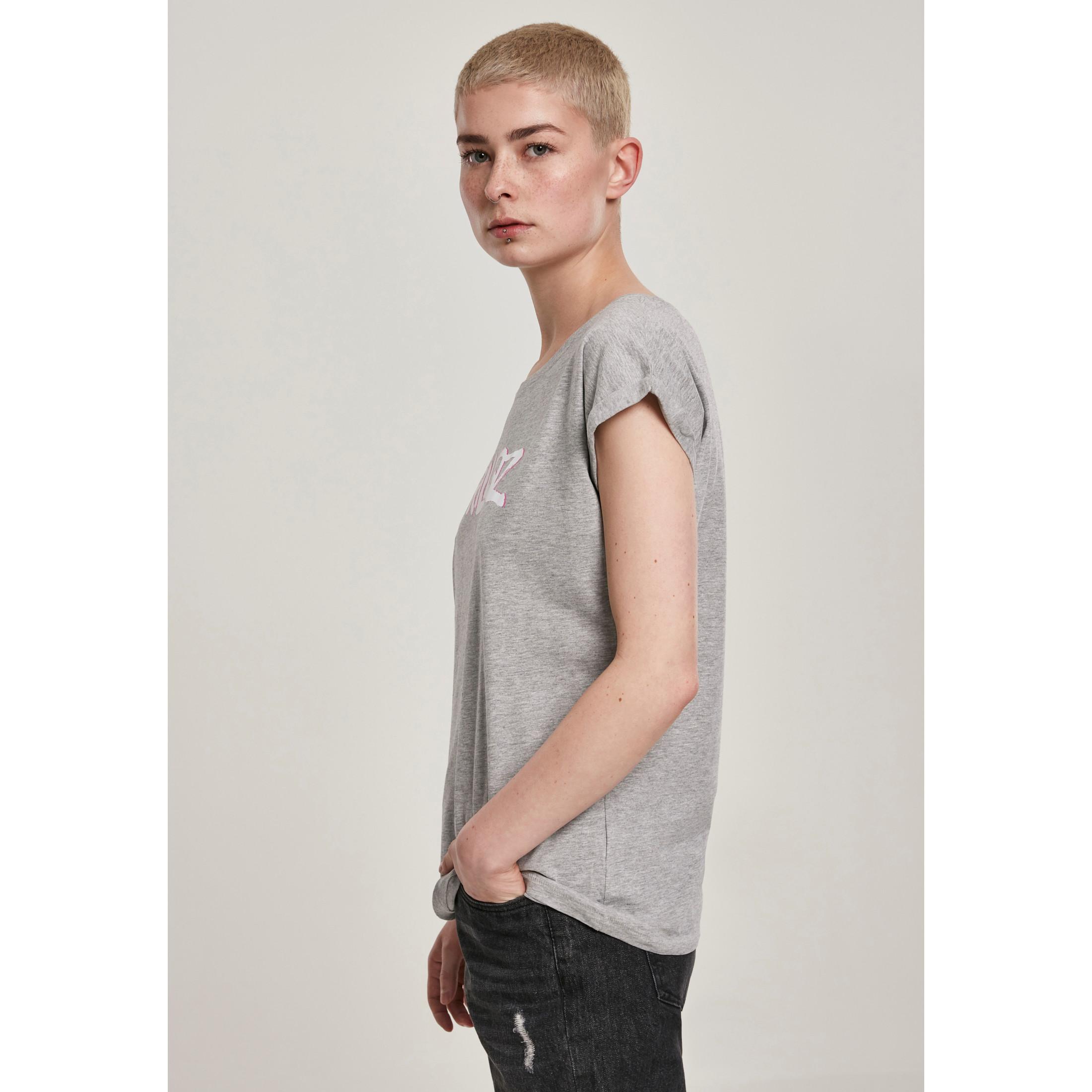 URBAN CLASSICS Damen Gorillaz Logo T-Shirt