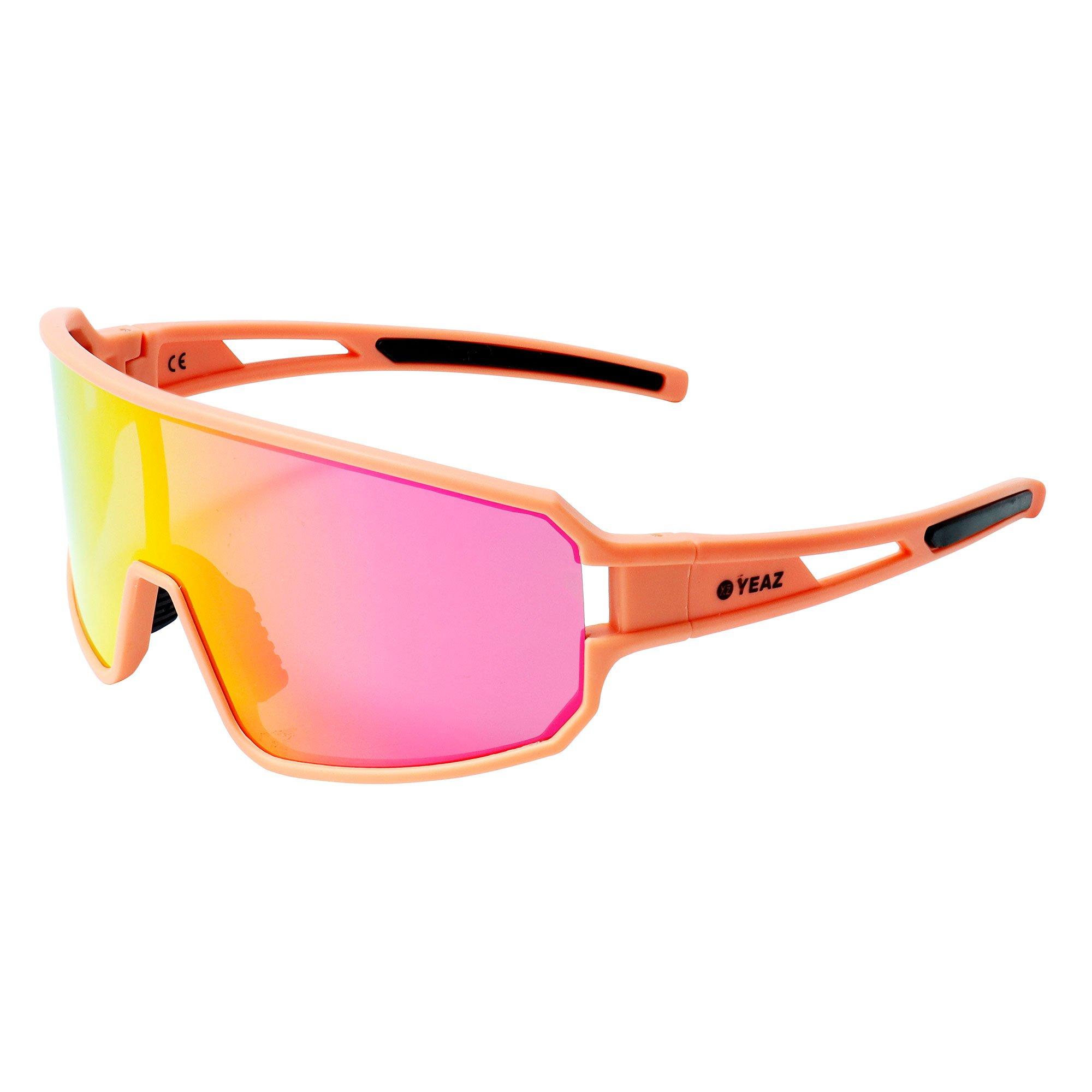 YEAZ SUNWAVE Sport-Sonnenbrille Red/Pink