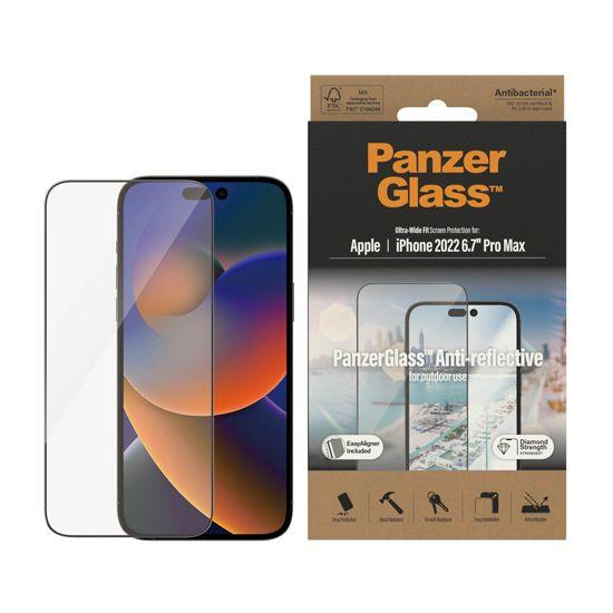 PanzerGlass Folie iPhone 14 Pro Max Entspiegelt