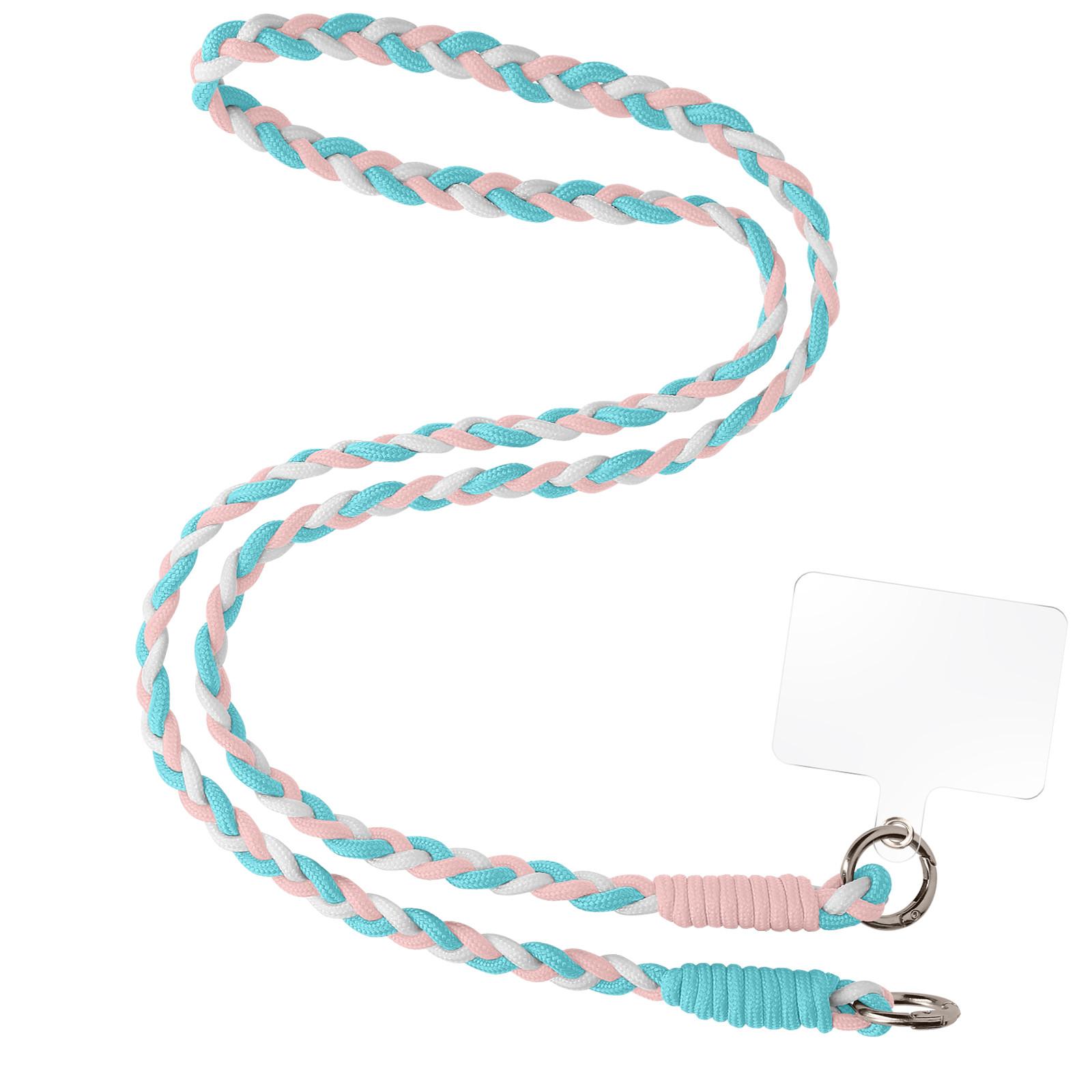 Avizar ConnectStyle Handykette Blau/ Rosa /Weiß