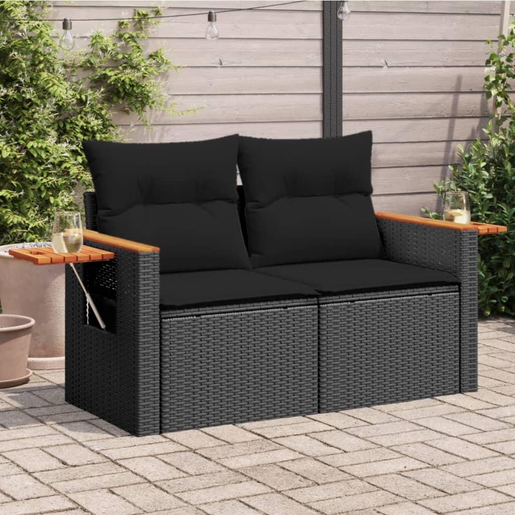 VidaXL Gartensofa poly-rattan