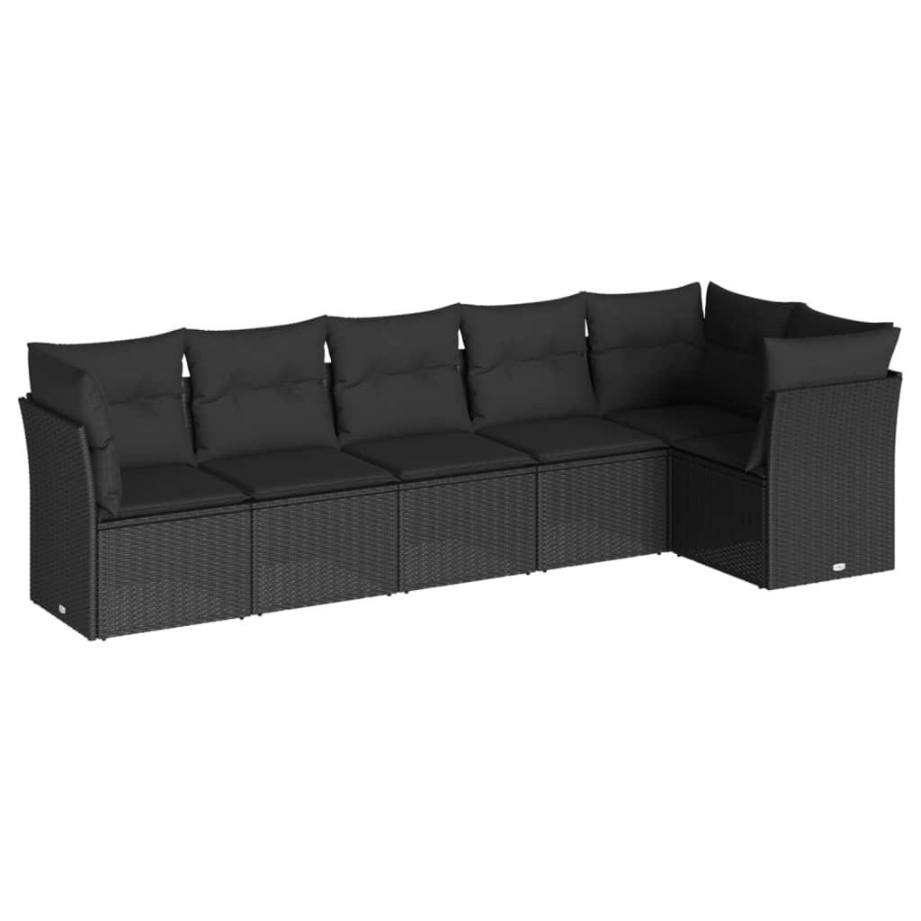VidaXL Garten sofagarnitur poly-rattan