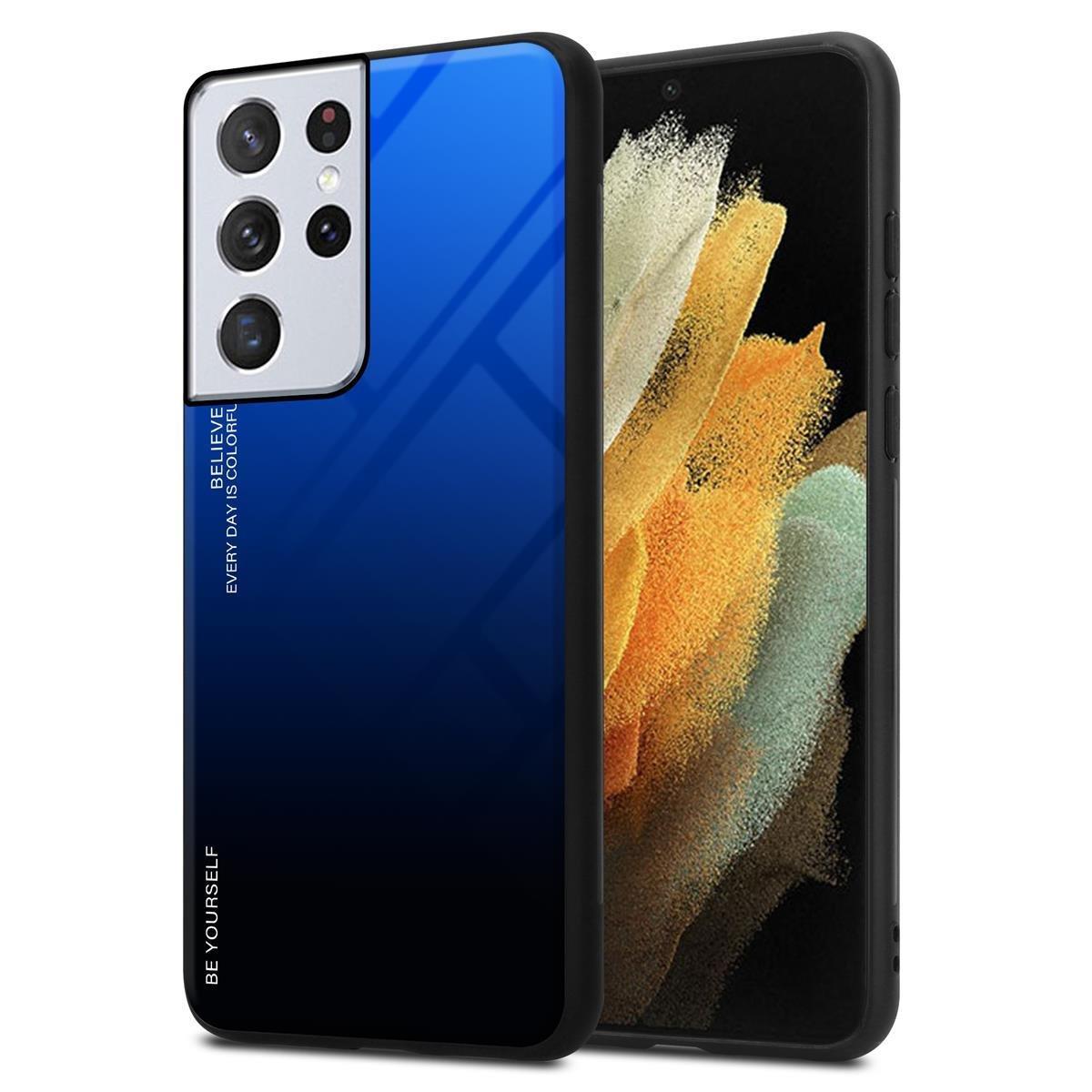 Cadorabo Hülle für Samsung Galaxy S21 ULTRA Zweifarbig