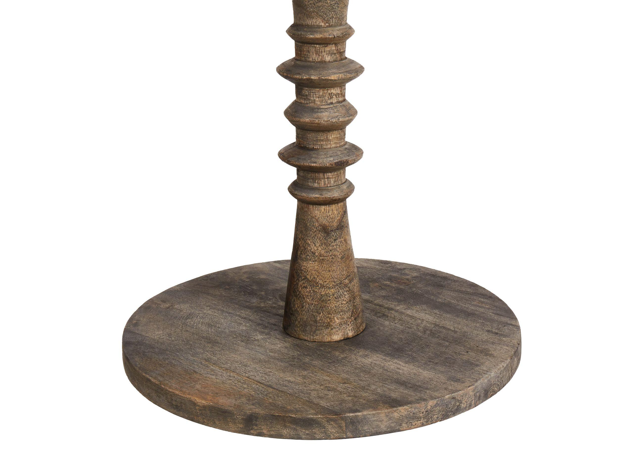 Beliani Beistelltisch 2er Set aus Mangoholz Rustikal THALIA