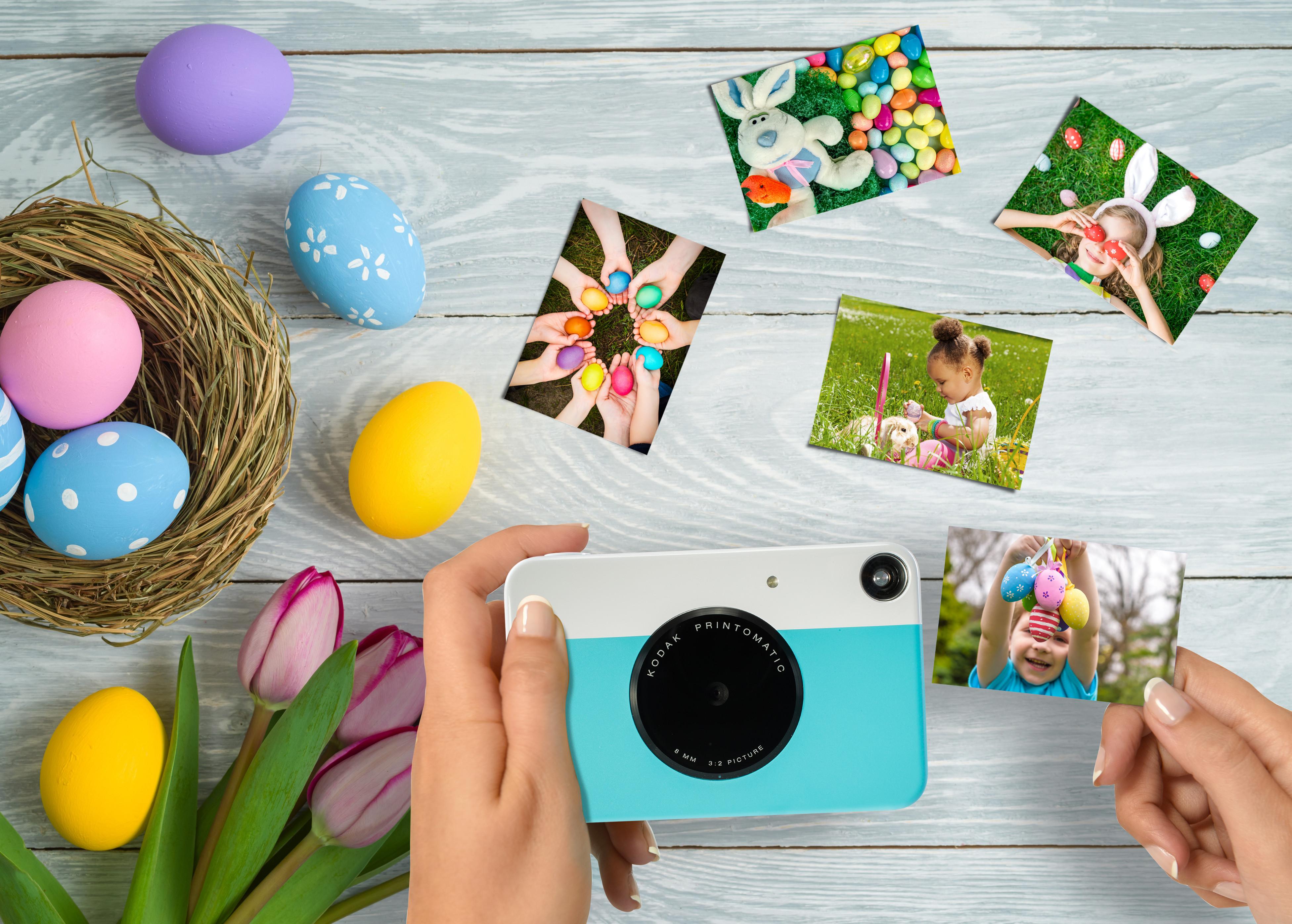 Kodak Kodak Printomatic 50,8 x 76,2 mm Blau, Weiß