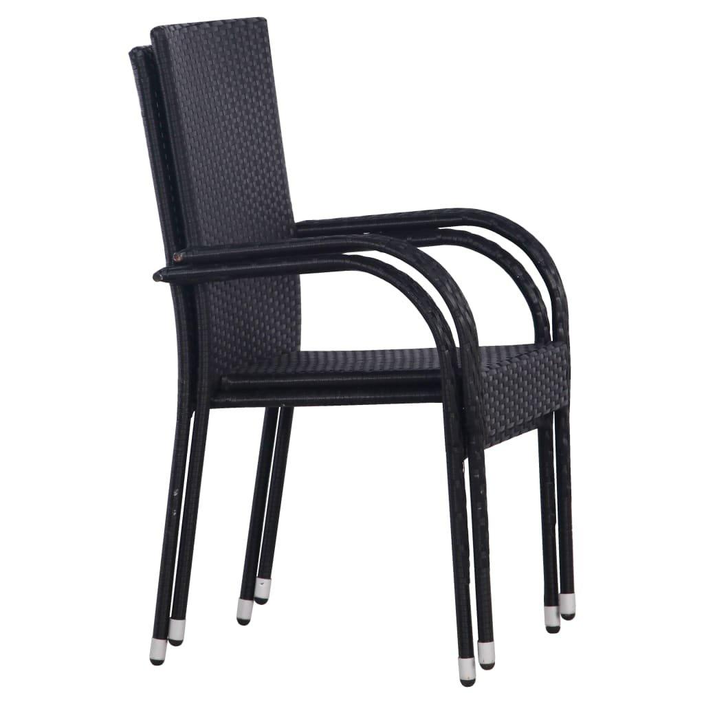 VidaXL Gartenstuhl poly-rattan