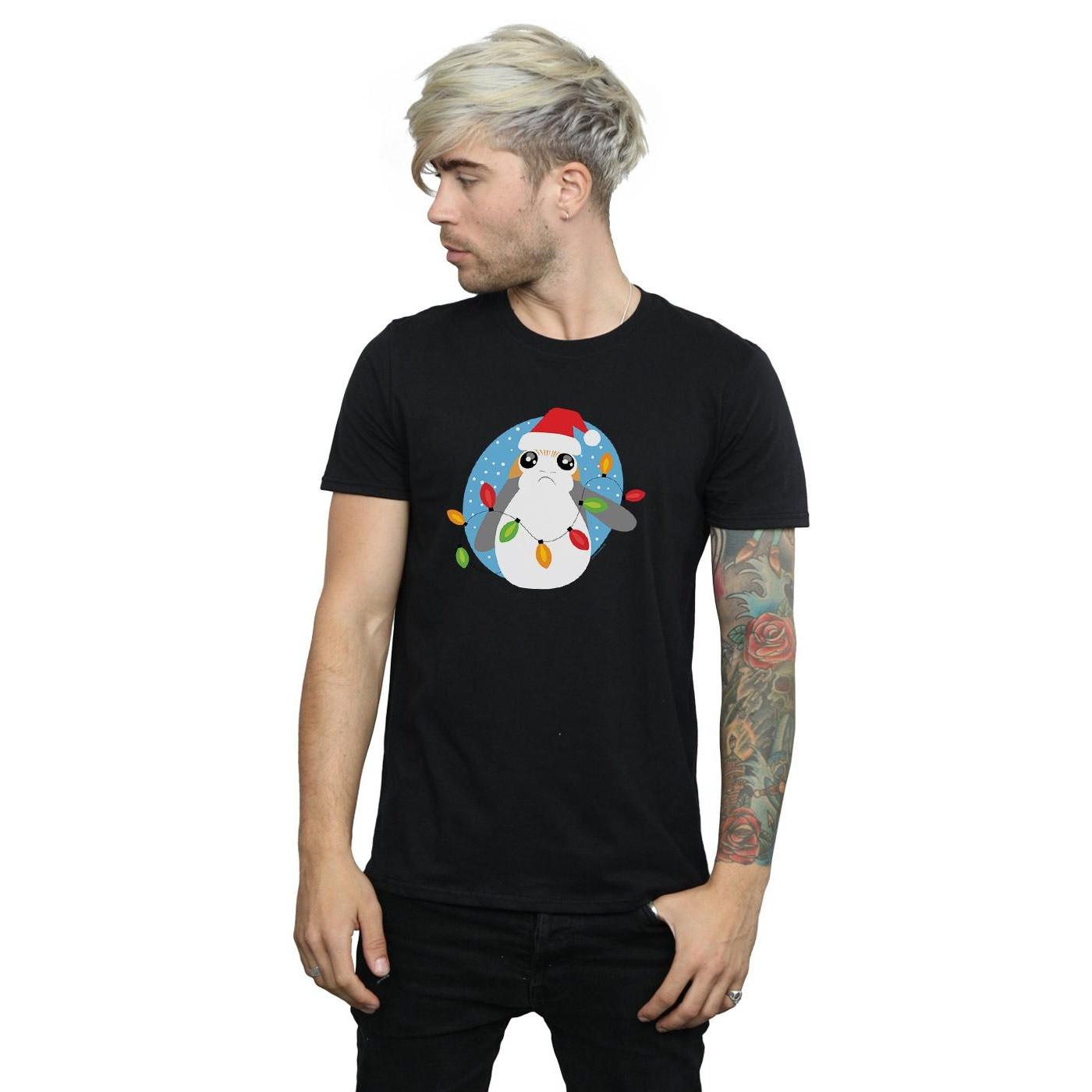 STAR WARS The Last Jedi Porg Christmas T-Shirt