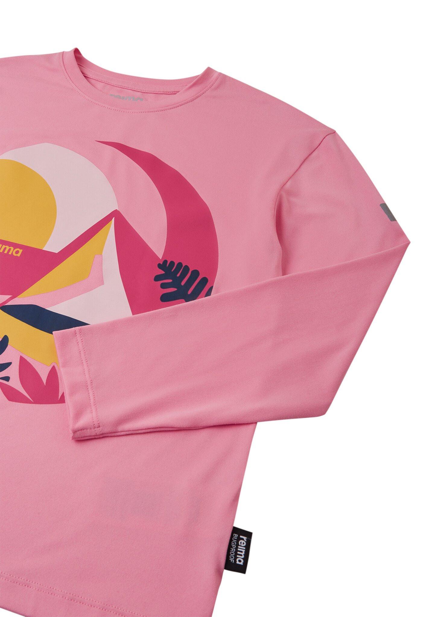 Reima Kinder BugProof T-shirt Inista Sunset Pink