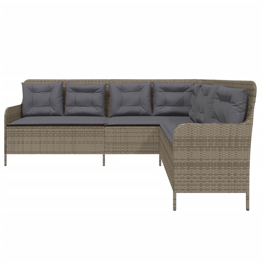 VidaXL Gartensofa poly-rattan