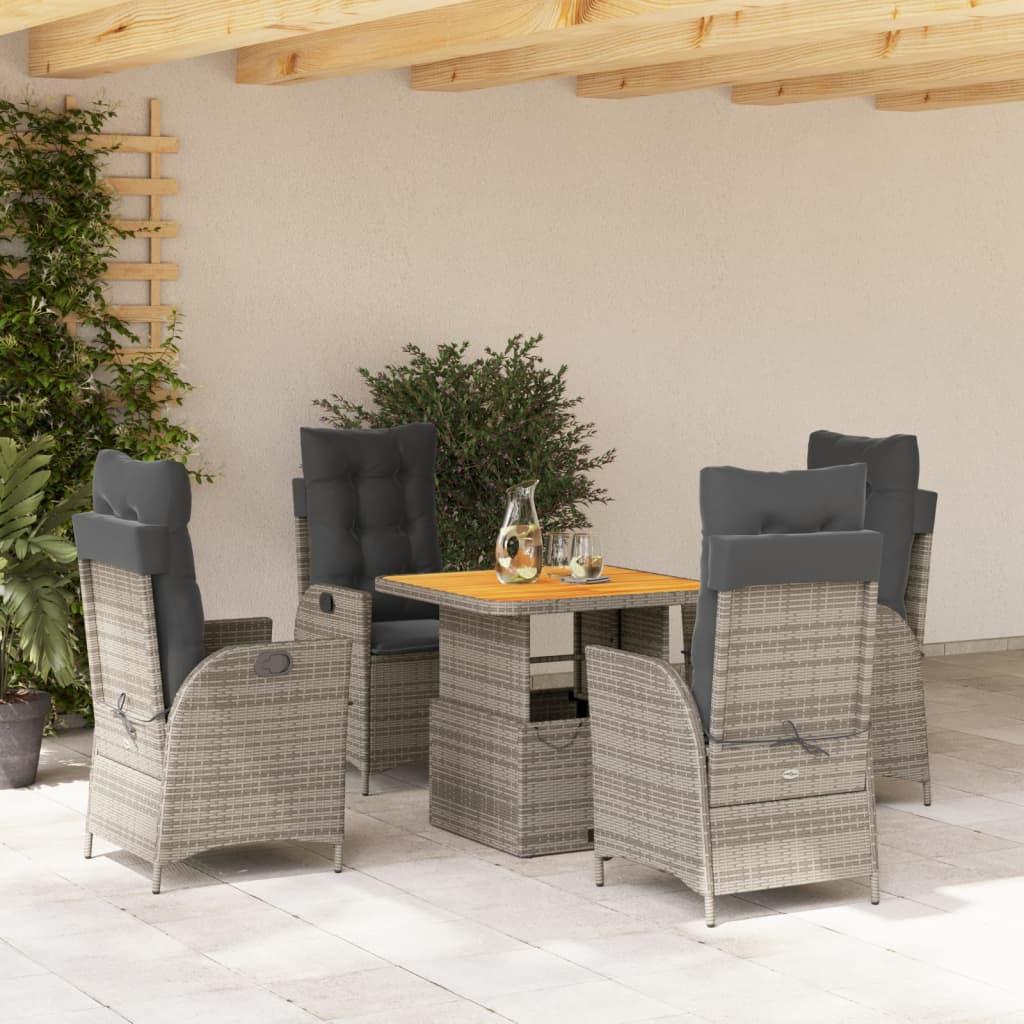 VidaXL Garten essgruppe poly-rattan