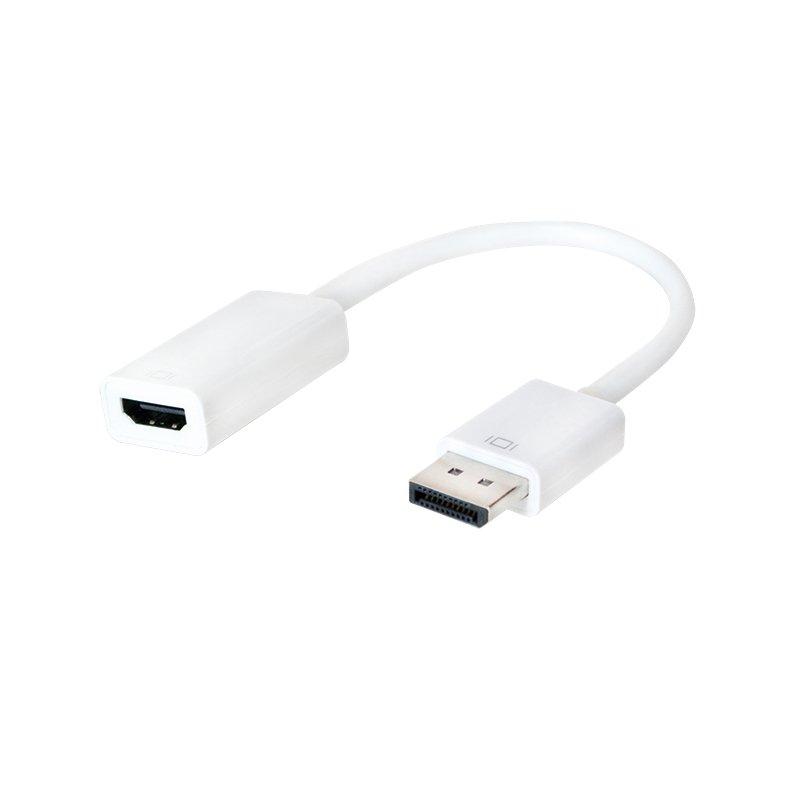 eStore DisplayPort zu HDMI - Adapter, Weiß