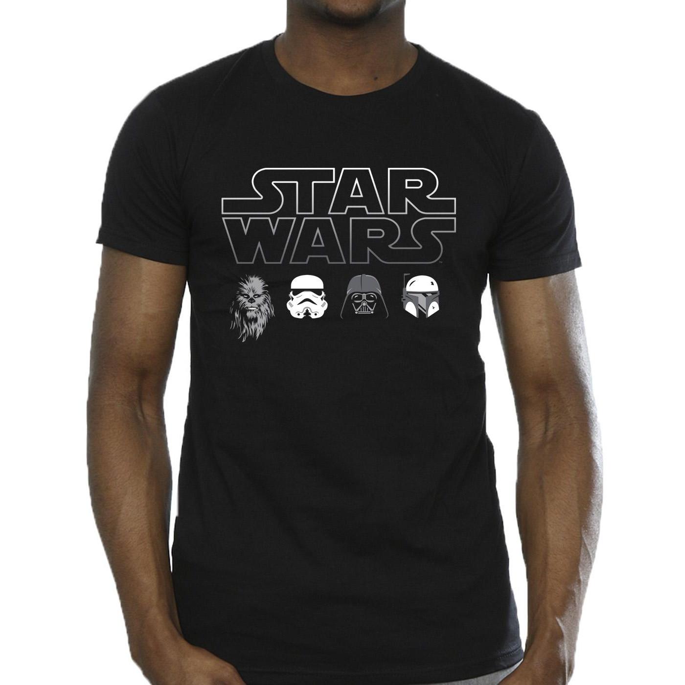STAR WARS Star Wars Character Heads T-Shirt