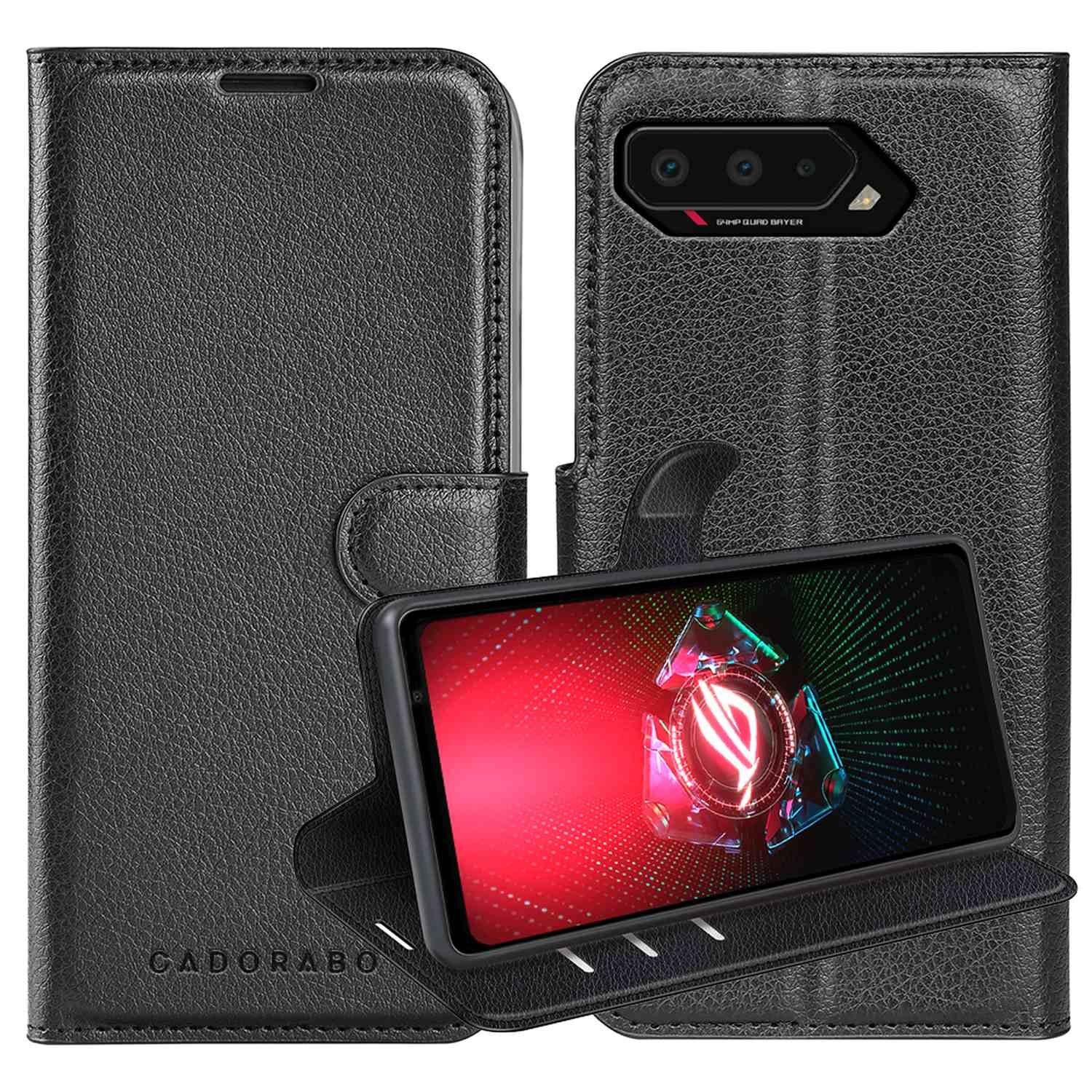 Cadorabo Hülle für Asus ROG Phone 5 Standfunktion, Kartenfach