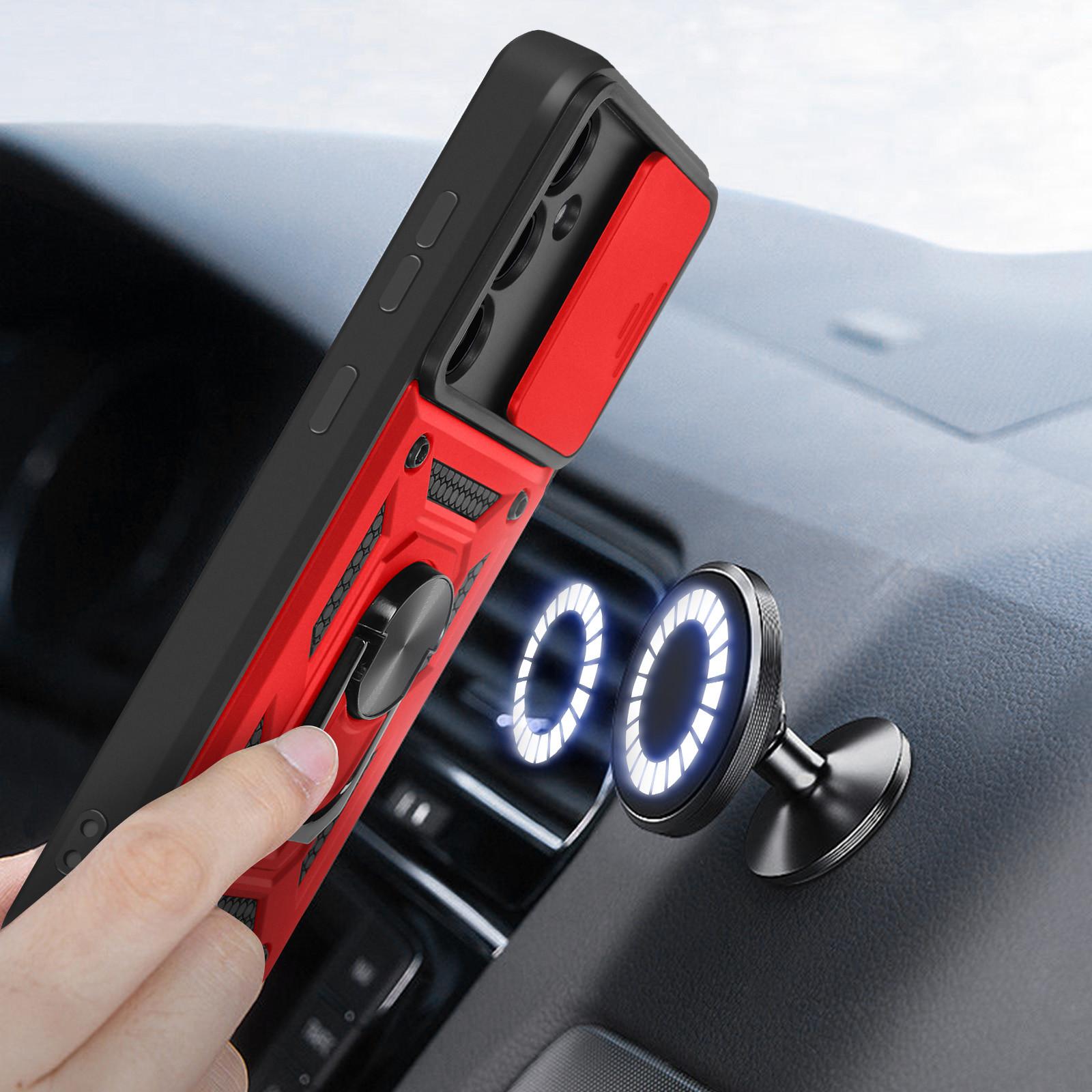 Avizar Ringhülle Samsung Galaxy A35 5G Rot