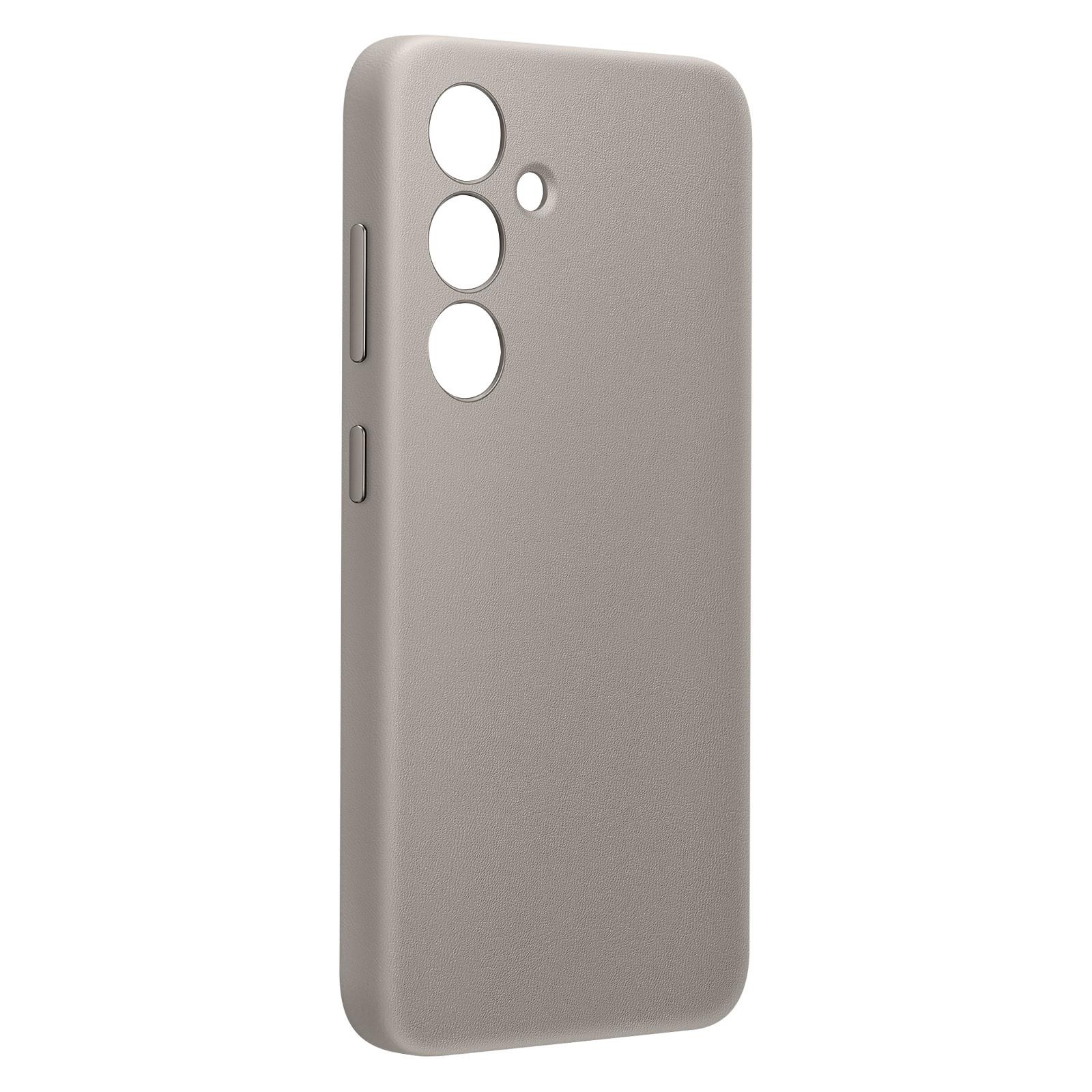 SAMSUNG Vegan Leather Case Galaxy S24 Plus Taupe