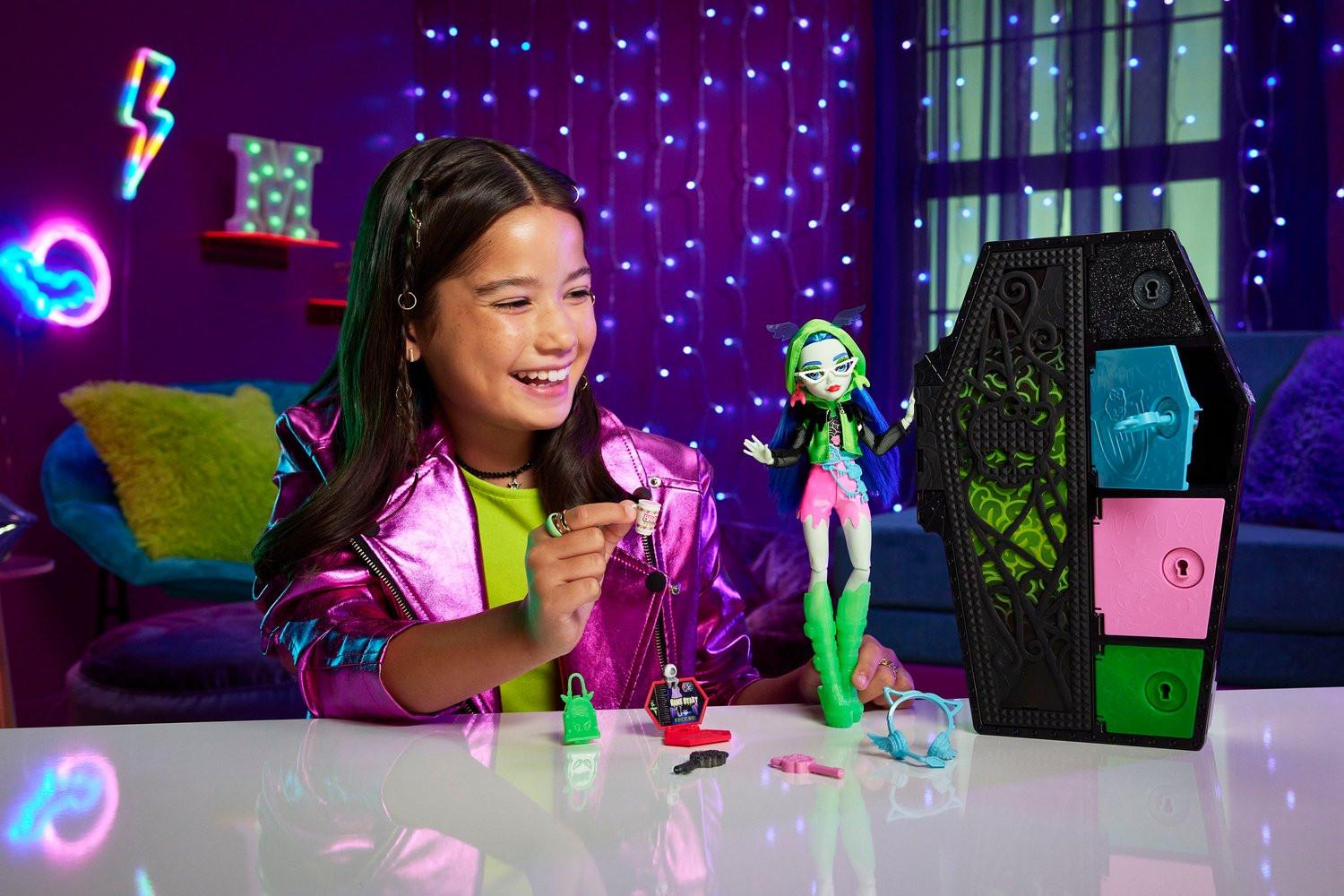 Mattel Monster High Skulltimate Secrets Ghoulia Yelps Puppe