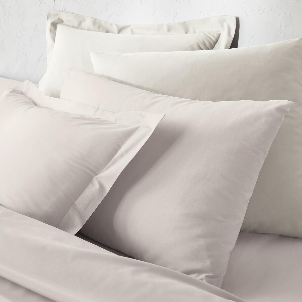 La Redoute Intérieurs Unifarbener Duvetbezug Scenario aus Bio-Baumwolle