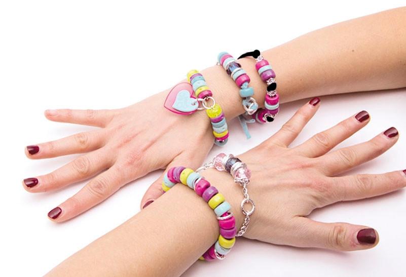 Clementoni Crazy Chic Regenbogen-Armbänder-Dyi-Set