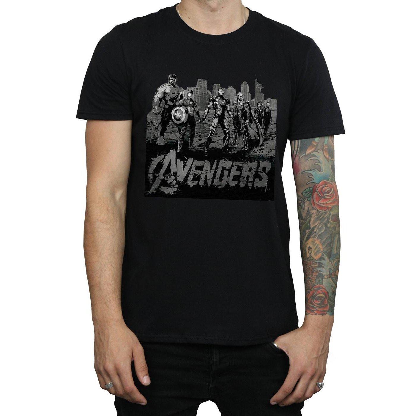 MARVEL Avengers T-Shirt mit Grafikdruck