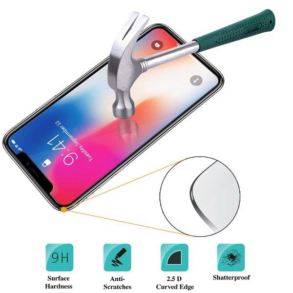 eStore iPhone X/XS Displayschutzfolie - Gehärtetes Glas