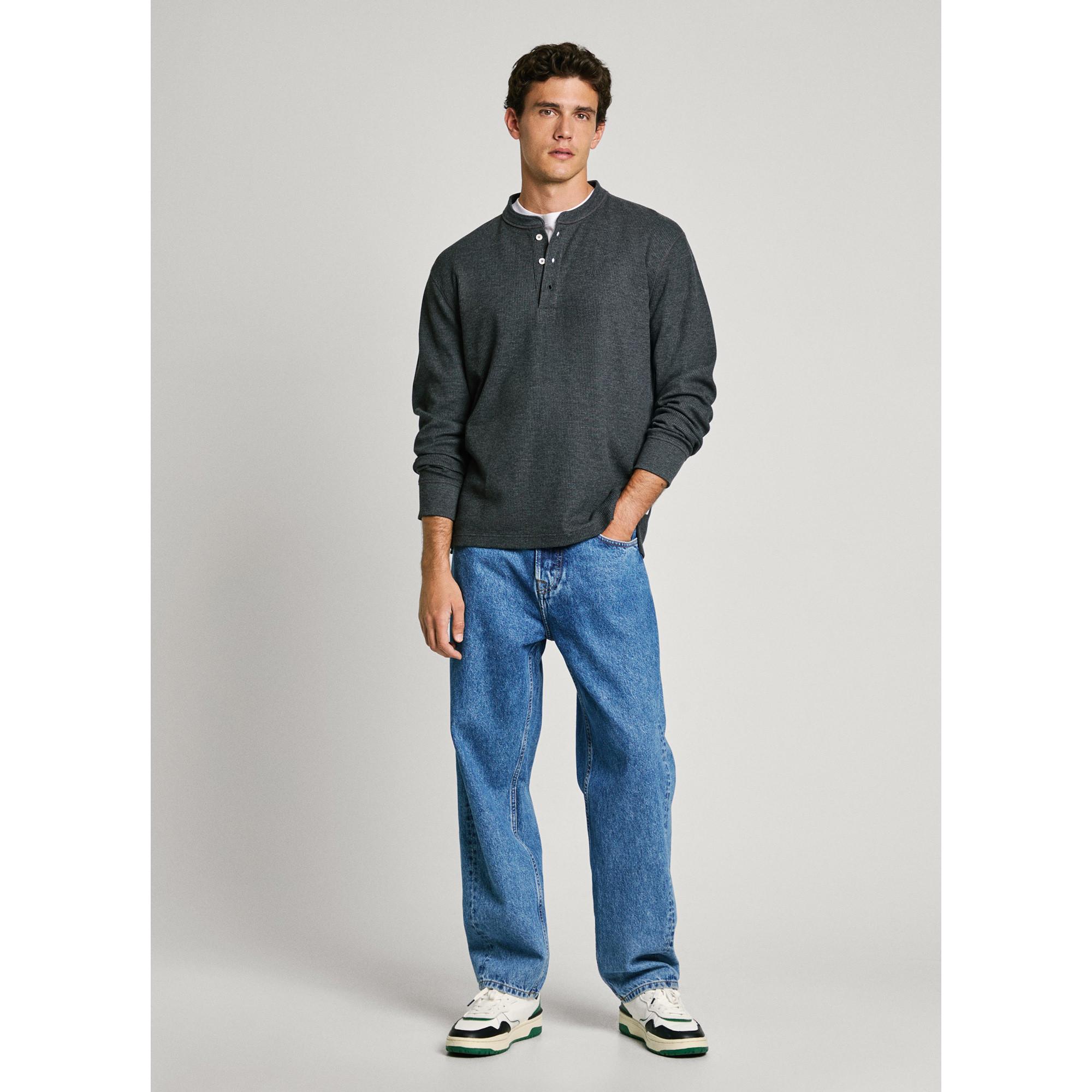 Pepe Jeans London Ashford Langarm Relaxed Fit T-Shirt