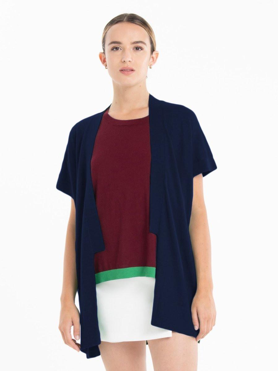 Studio Cashmere8 Kimono aus 2-fädigem, ultrafeinem Kaschmir und Wolle