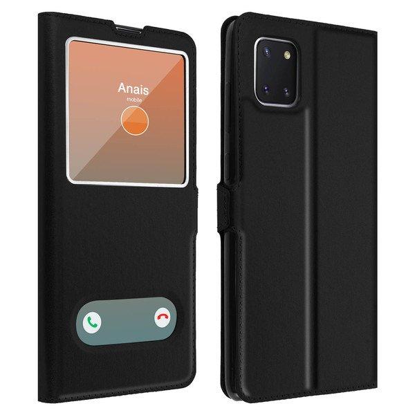 Avizar Cover Galaxy Note 10 Lite Schwarz