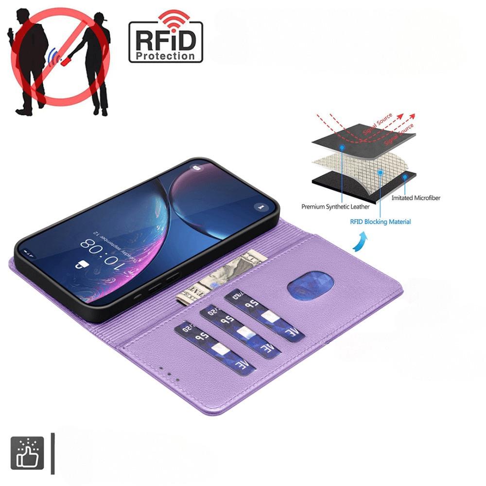 Cover-Discount Google Pixel 9a - BINFEN Leder Etui Hülle mit RFID Blocker